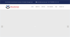 Desktop Screenshot of divyaoverseas.com